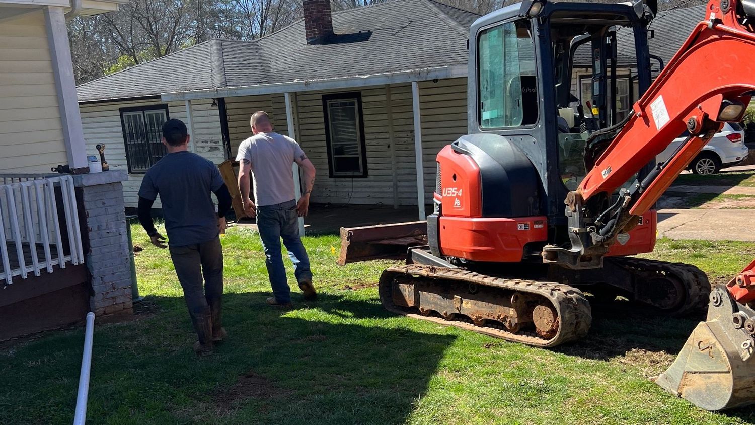  de un proyecto de tipo Tuberías de alcantarillado y agua cerca de Charlotte por Option One Plumbing of the Carolinas