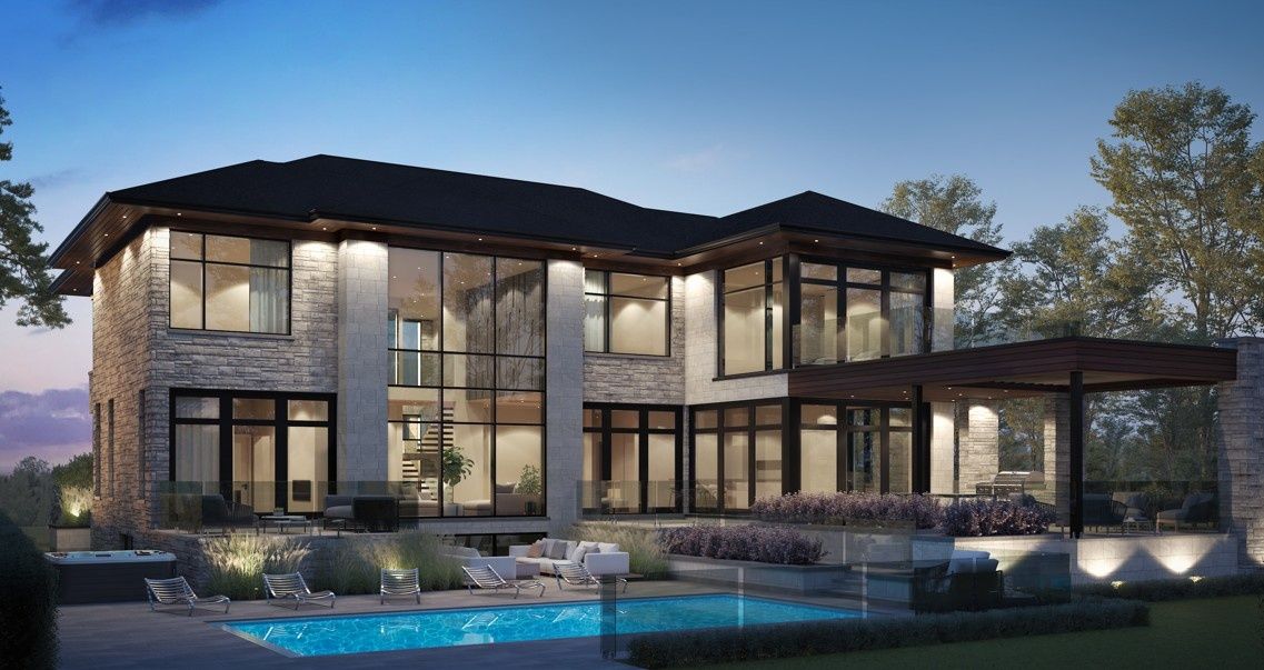 3D Rendering from a Single family homes project near Montreal (Greater Montreal) by BE3I Ingénieurs