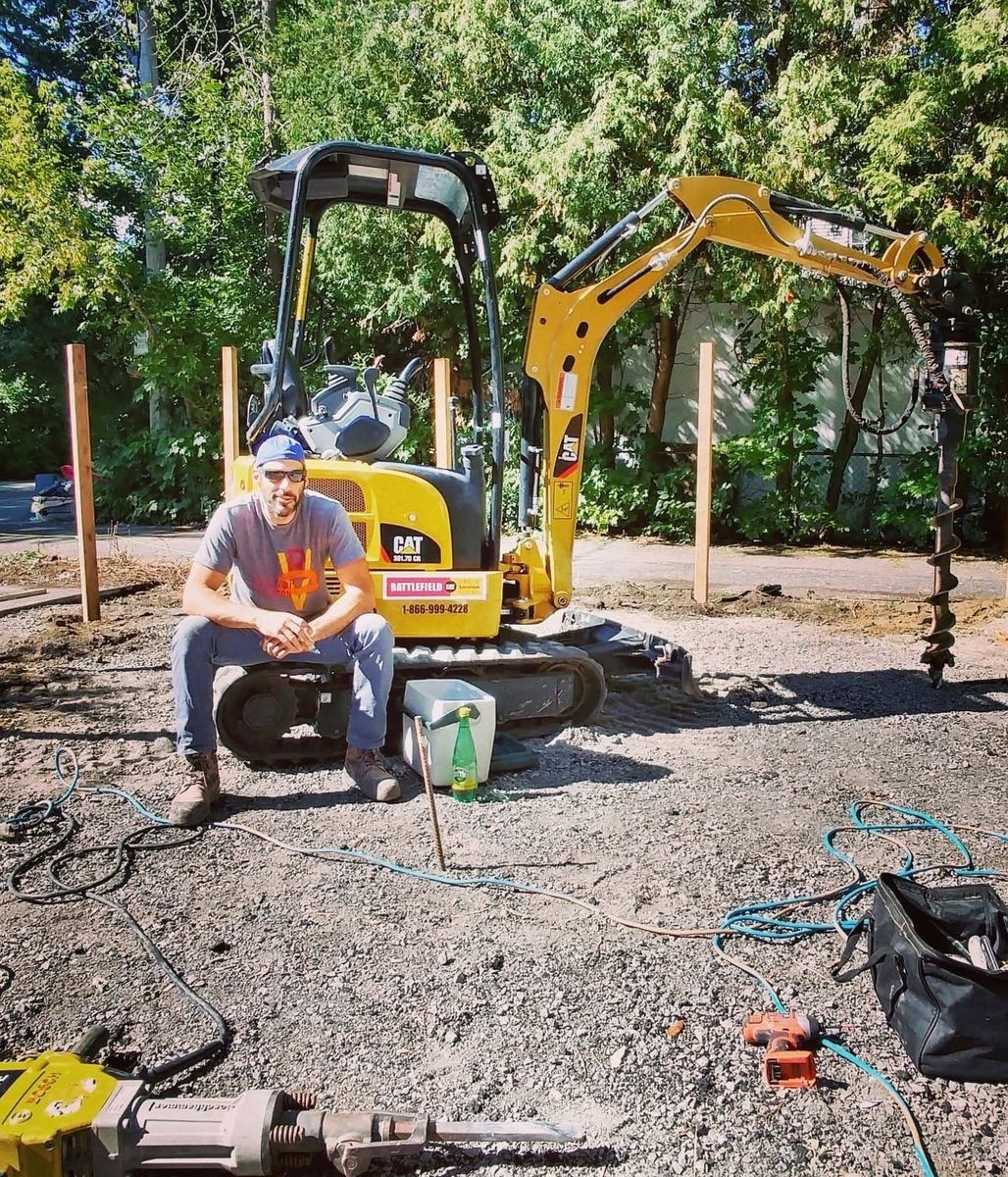 Travaux - Aménagement paysager d'un projet de Pavés unis et dalles près de Montréal/Laval/Longueuil (Grand Montréal) de Pavéo Aménagement