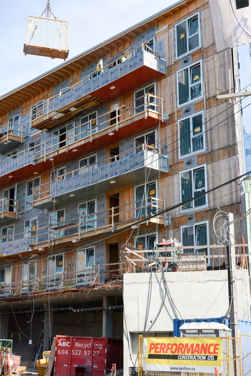House Construction Interiors from a Multi-family and high-rise Buildings project near Vancouver (Greater Vancouver) by E3 ECO GROUP