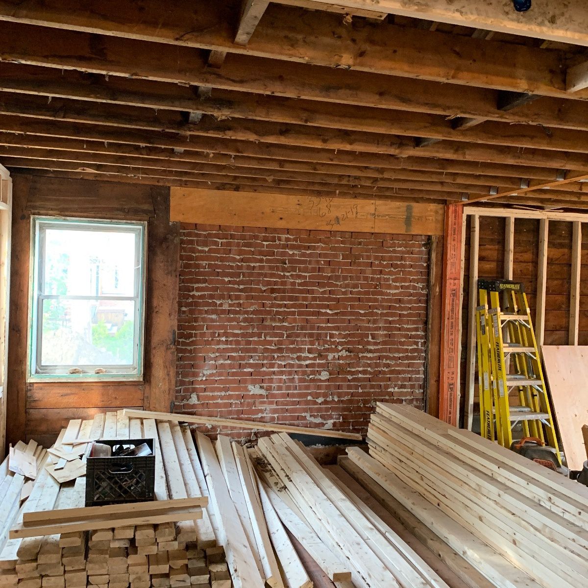 House Construction Interiors from a Single family homes project near Montreal (Greater Montreal) by psb