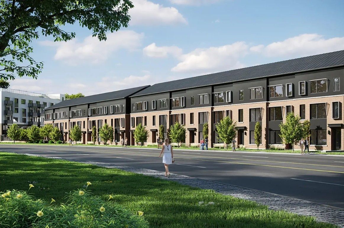 3D Rendering from a Multi-family and high-rise Buildings project near Barrie by Building Knowledge Canada Inc.