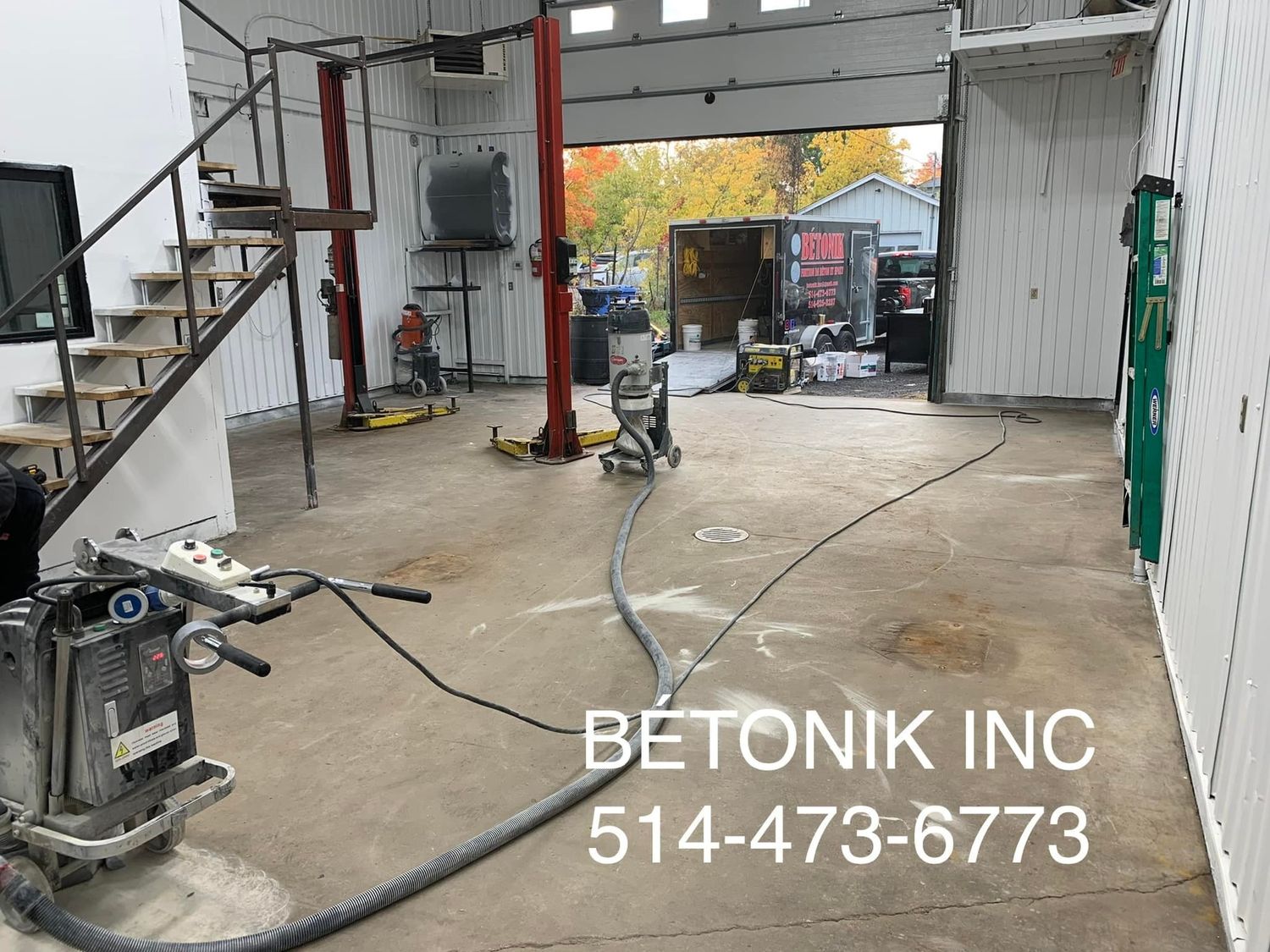  de un proyecto de tipo Acabados para pisos de concreto cerca de Montreal (Gran Montreal) por Betonik Inc
