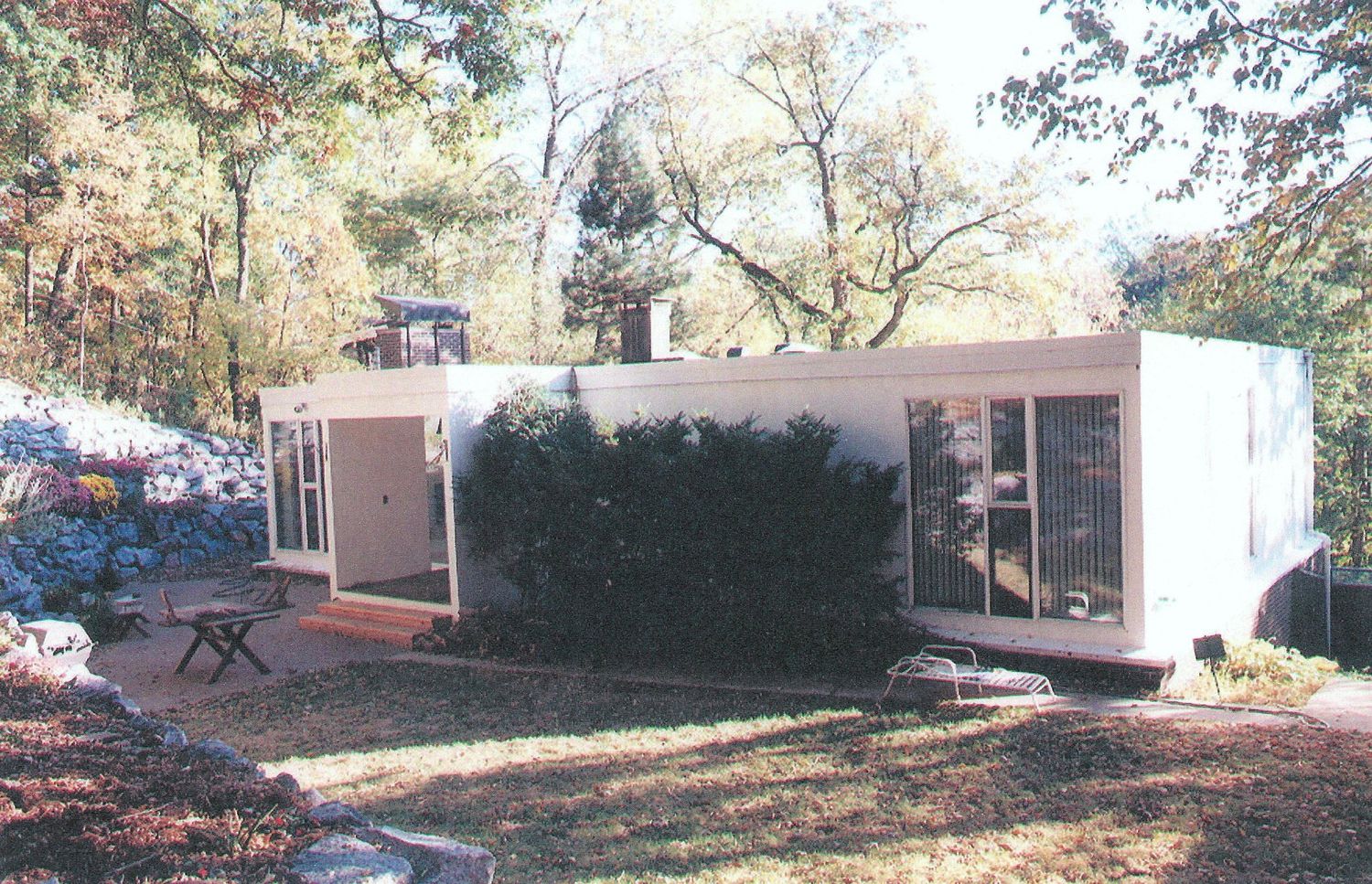 Backyard from a Second Floor Additions project near Minneapolis - St. Paul by Habitat Architecture, Inc.