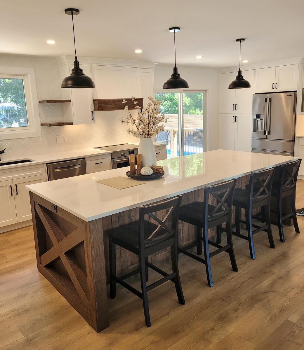 Kitchen from a Kitchens project near Kitchener - Cambridge - Guelph by Russo Home Renovations