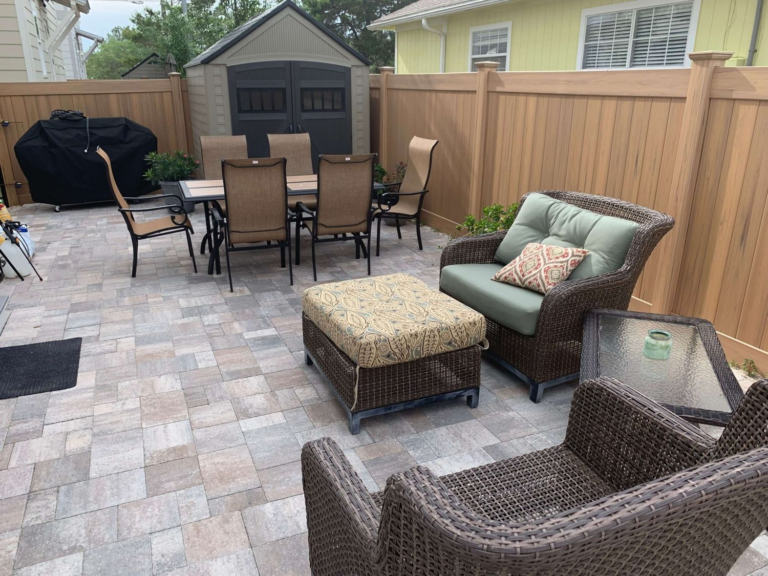  d'un projet de Pavés unis et dalles près de Pensacola de 30A Delta Pavers