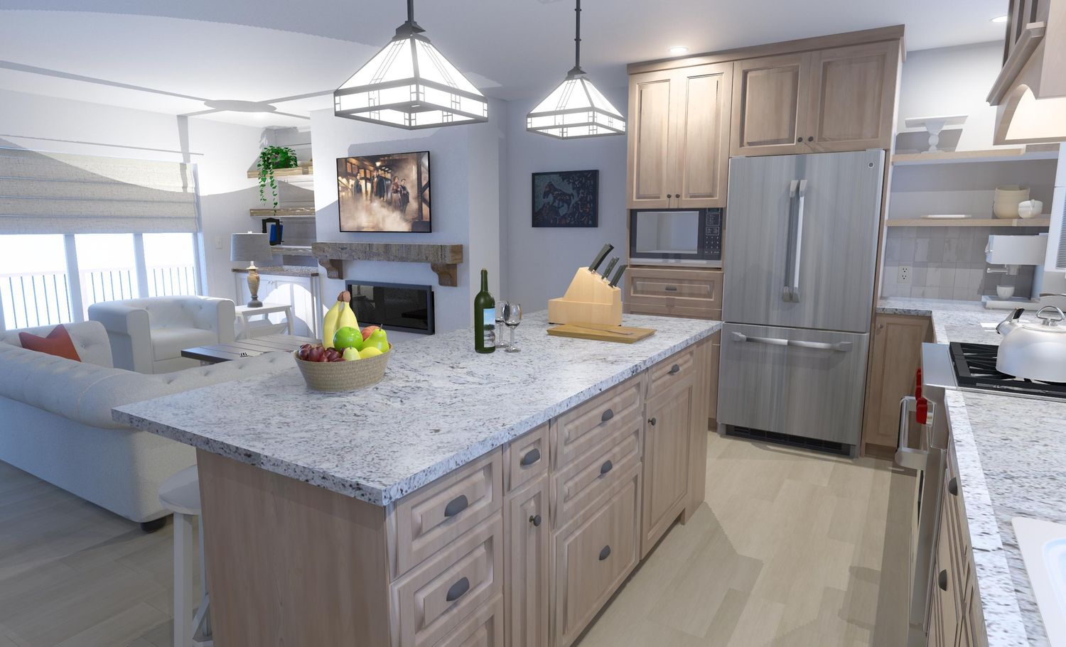 Cuisine d'un projet de Modélisations et rendus 3D près de Sherbrooke (Estrie) de 3D ID Design