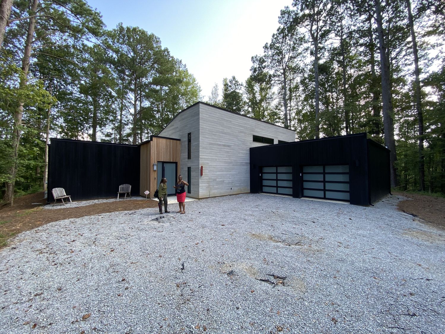 Renderizado en 3D de un proyecto de tipo Viviendas unifamiliares cerca de Atlanta por Atelier7 Architects