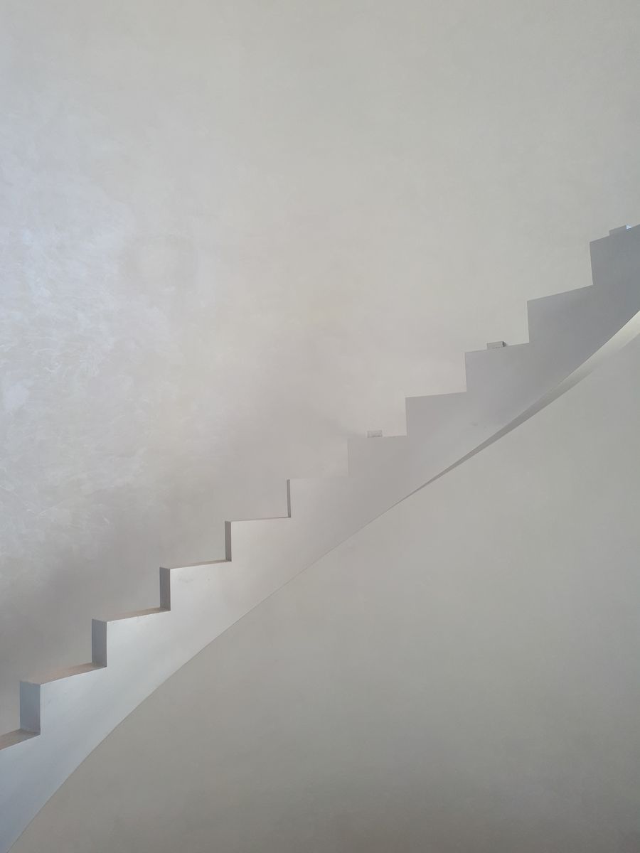 Staircase from a Lime finish project near Montreal (Greater Montreal) by Distribution Tockay inc.