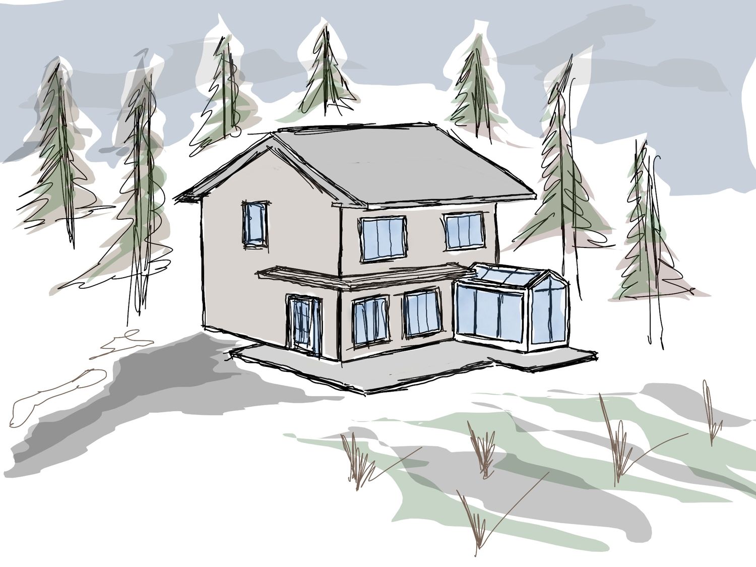 Renderizado en 3D de un proyecto de tipo Modelado y renderizado 3D cerca de Gatineau (Outaouais) por Architectura EcoConcepts