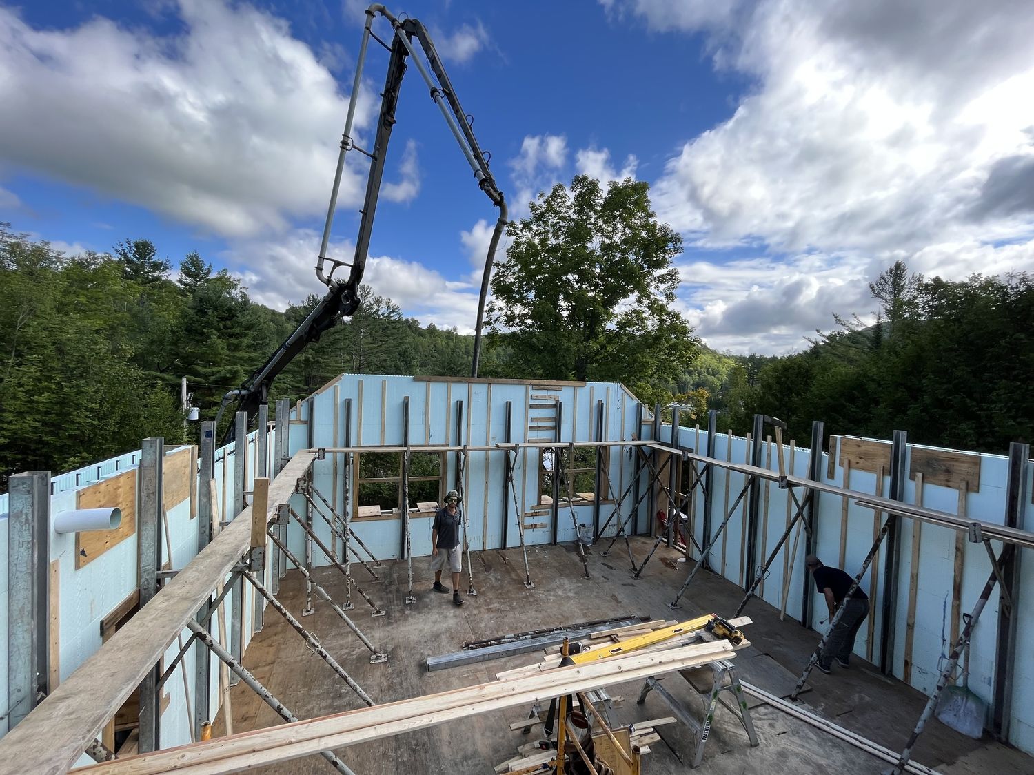 Construcción de muros de un proyecto de tipo Viviendas unifamiliares cerca de Gatineau (Outaouais) por Dsconstruction