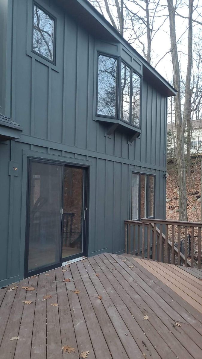 Exterior Finishes from a Multi-family and high-rise Buildings project near Newark - Jersey City by NJ Vinyl Siding and Home Improvement