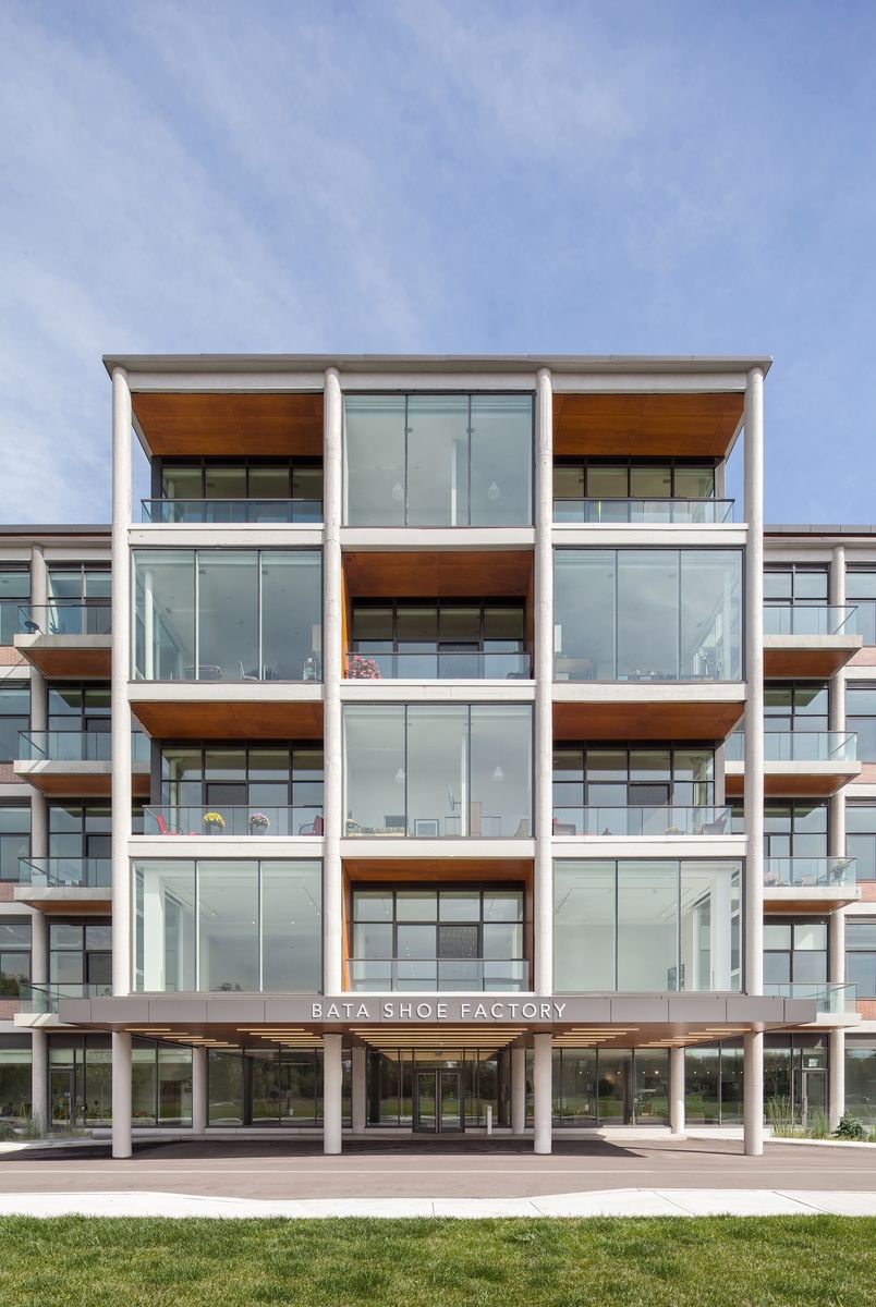 Exterior Finishes from a Multi-family and high-rise Buildings project near Kingston by Dubbeldam Architecture + Design