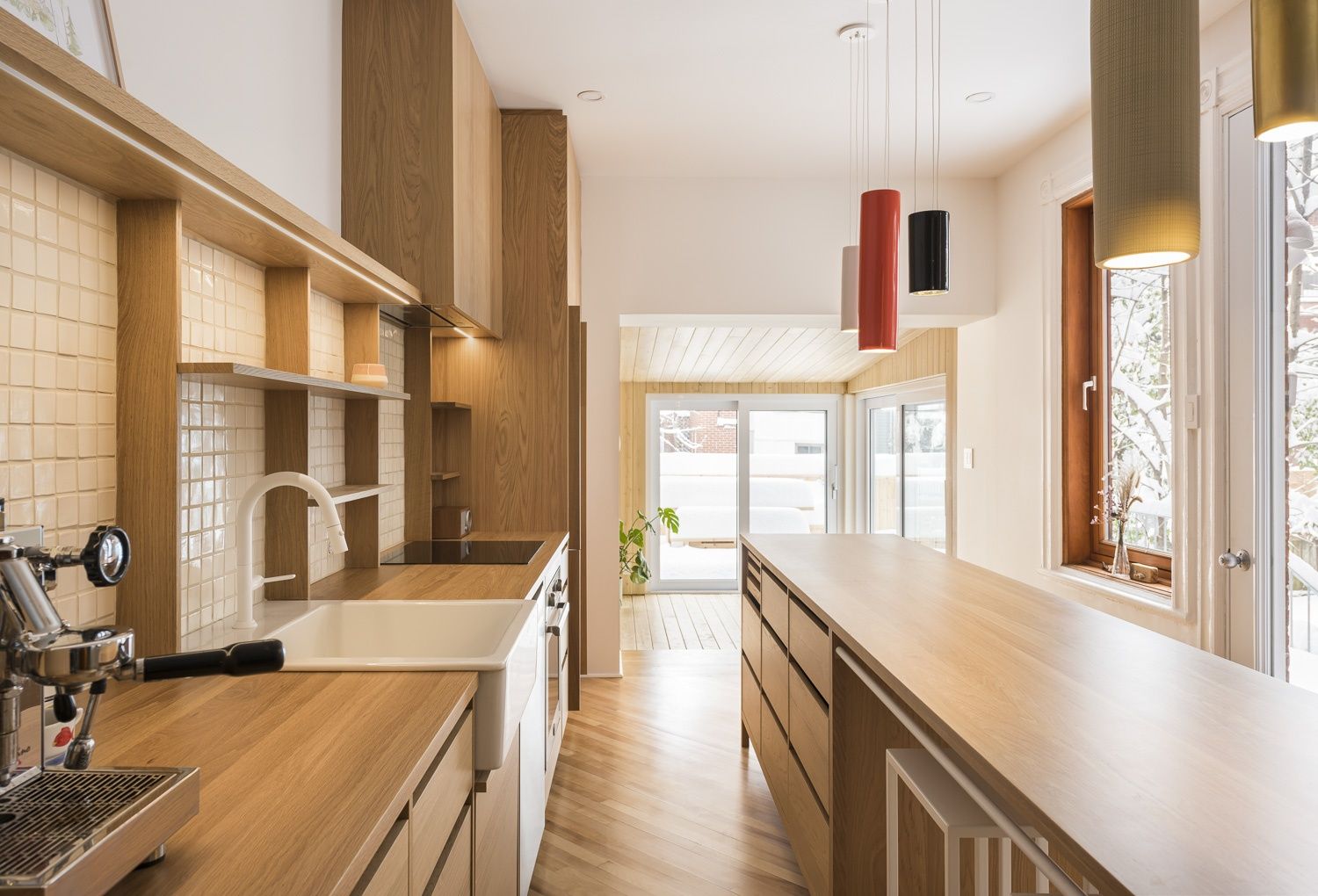 Cuisine d'un projet de Cuisines près de Montréal/Laval/Longueuil (Grand Montréal) de À Hauteur d'homme (Hh)