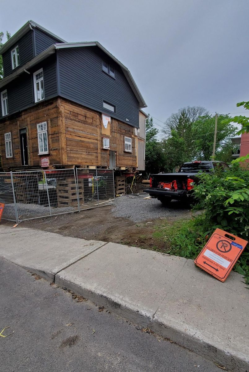 Construcción de exteriores de casas de un proyecto de tipo Viviendas unifamiliares cerca de Ciudad de Quebec - Lévis por i9 construction