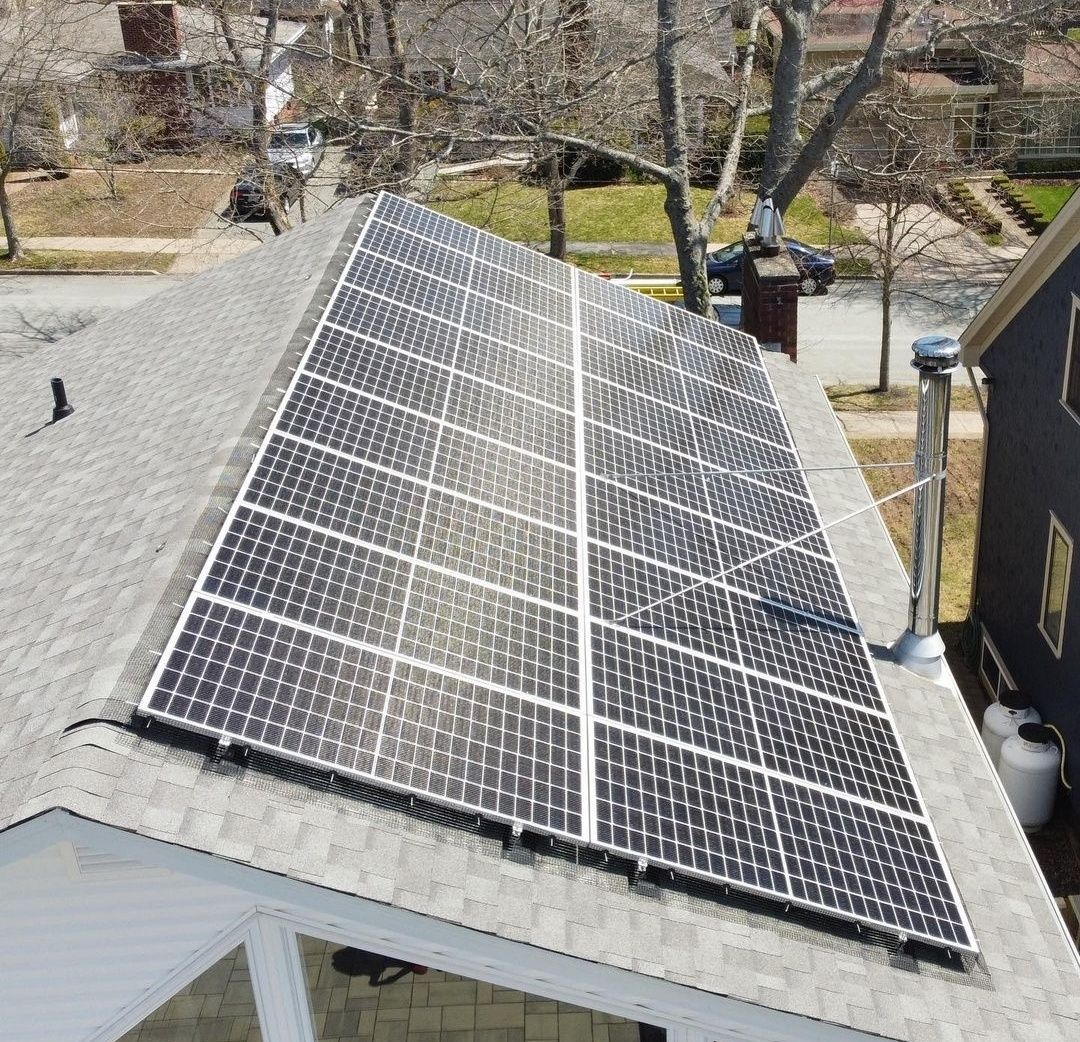 Instalaciones mecánicas de un proyecto de tipo Paneles solares fotovoltaicos cerca de Sherbrooke (Estrie) por Solution Solaire