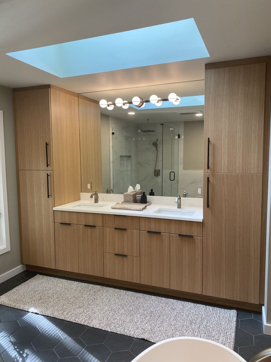 Bathroom from a Flooring project near Pittsburgh by Luxury Home Improvements