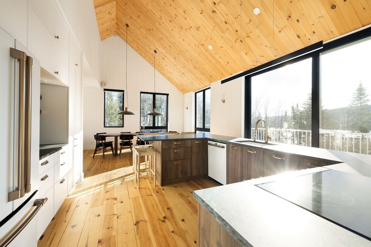  from a Single family homes project near Quebec City - Levis by Boon Architecture