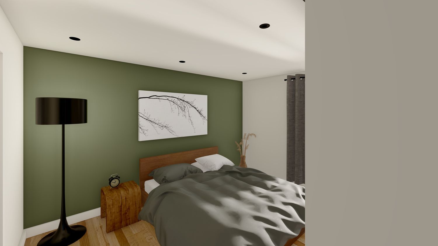 Bedroom from a Single family homes project near Saint-Jerome (Laurentides) by Les Constructions Patrice Richer
