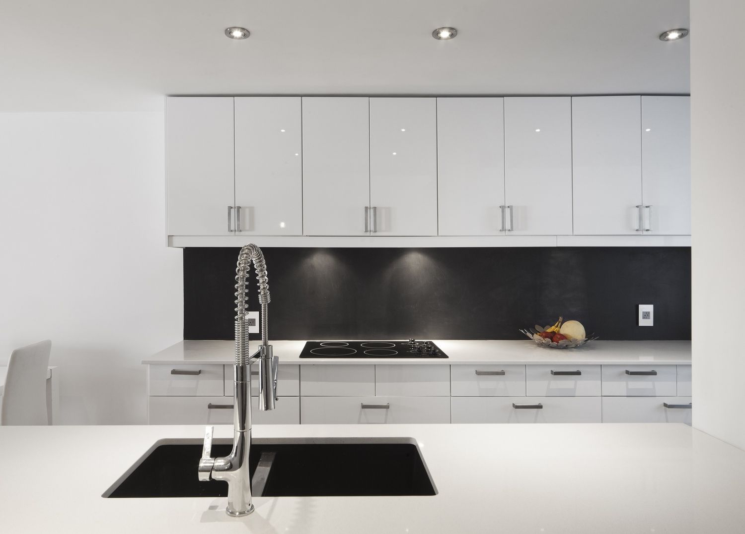 Kitchen from a Home extensions project near Montreal (Greater Montreal) by Les Constructions Max Larocque inc.
