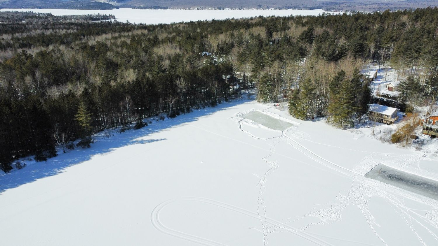 Aerial view from a Single family homes project near Sherbrooke (Estrie) by Claire Derome • courtière en immobilier résidentiel
