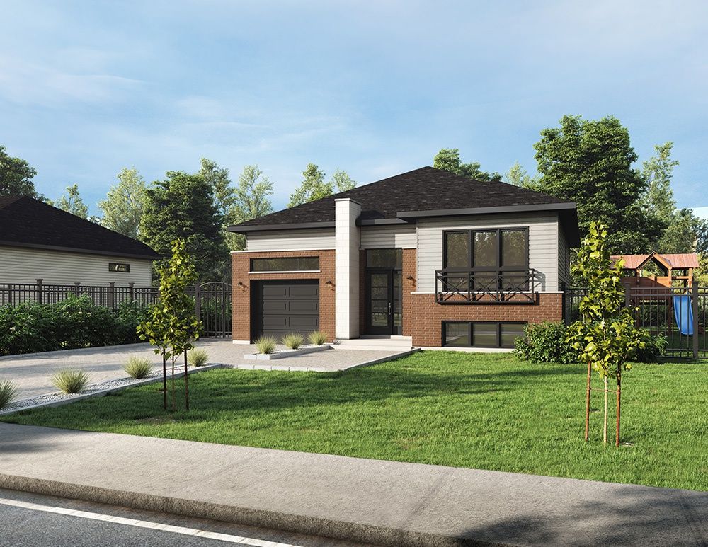 3D Rendering from a Real Estate Developments project near Saint-Jerome (Laurentides) by TRÉMÄ
