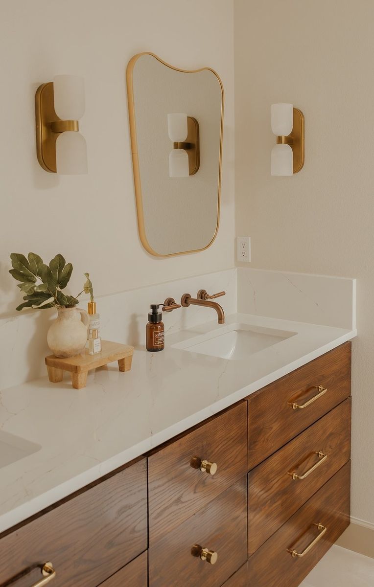 Bathroom from a Interior Design and Layout project near Amarillo by Nicole Spurlock Design Co.