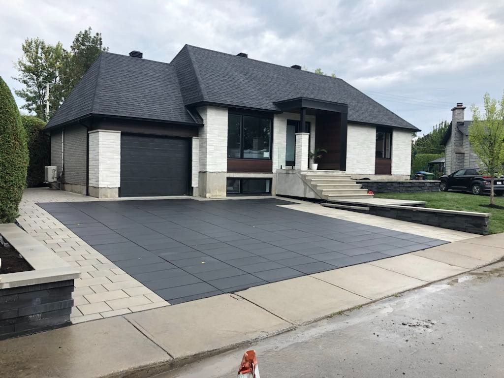 House Exterior from a Single family homes project near Montreal (Greater Montreal) by FD Architecture inc.