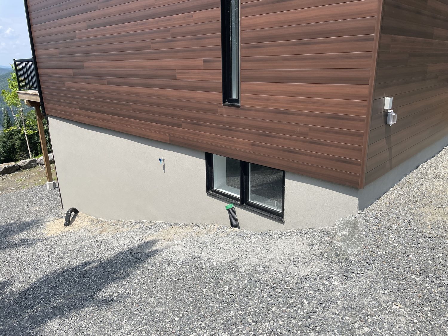Acabado exterior de un proyecto de tipo Viviendas unifamiliares cerca de Joliette (Lanaudière) por Les Constructions du Patrimoine J.S. INC.
