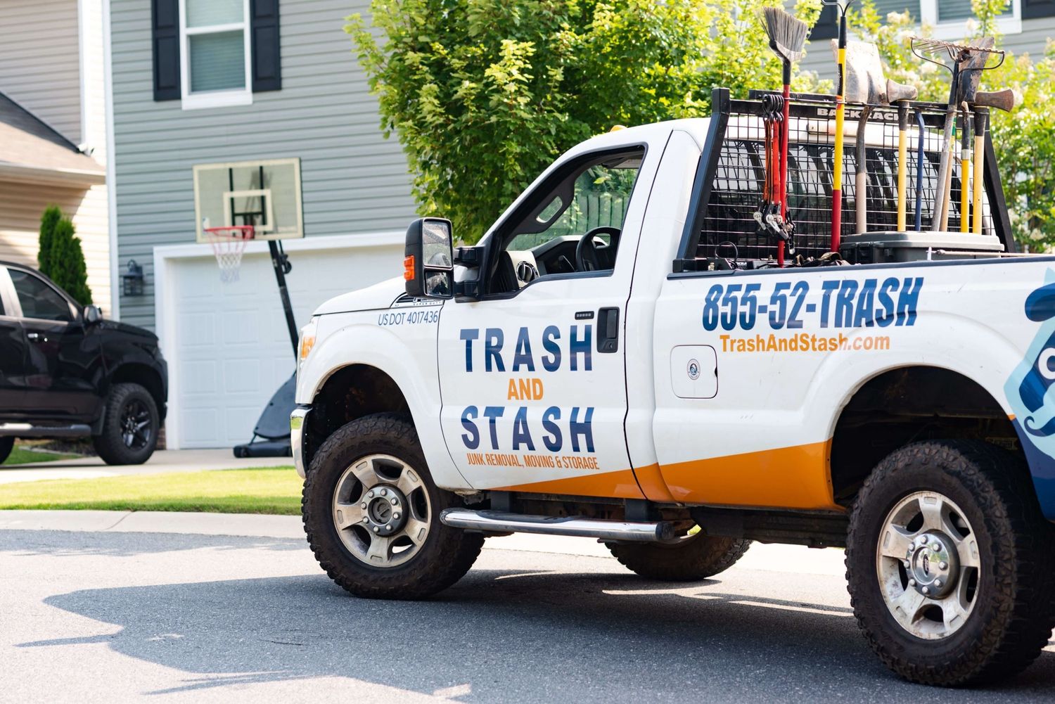 Land & Services from a Recovered materials project near Charlotte by Trash and Stash