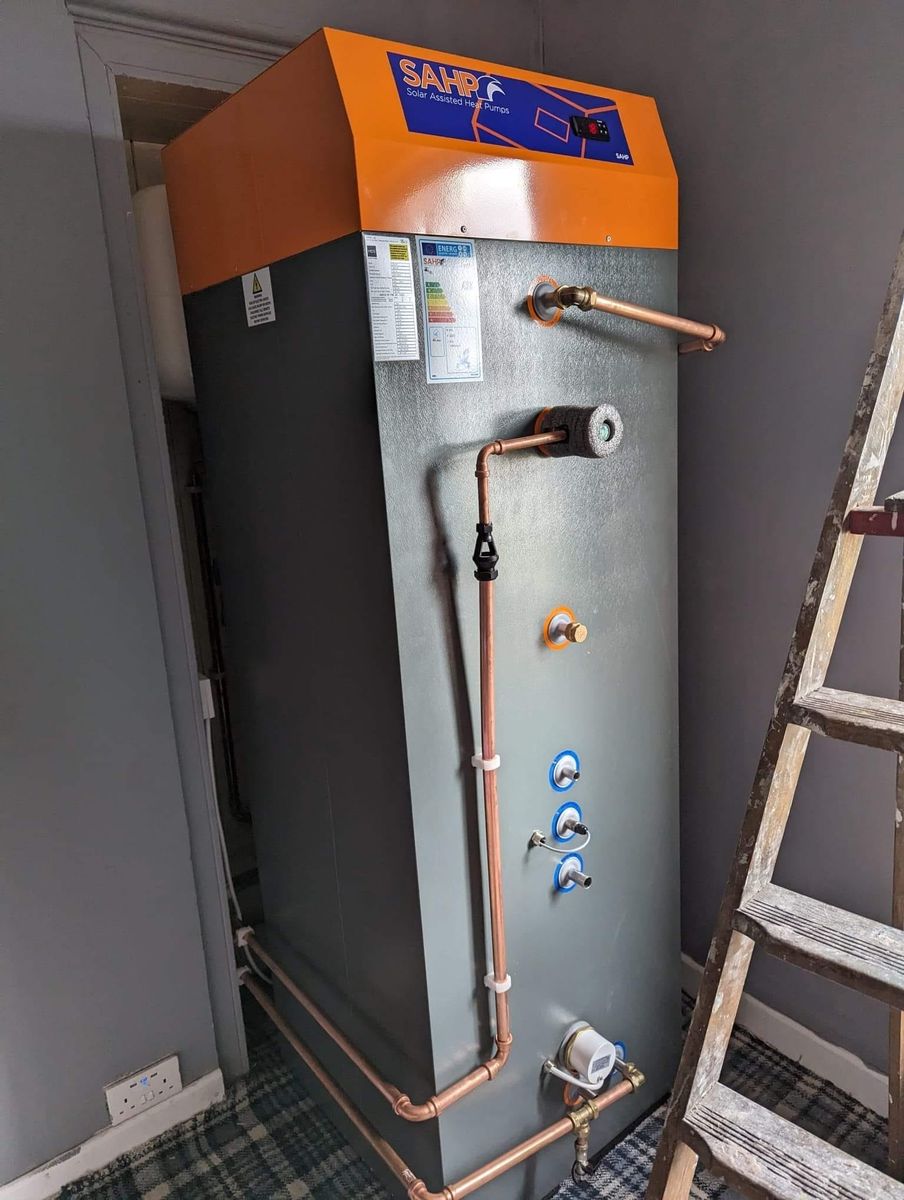 Building mechanicals from a Heating with thermal storage project near New York-Newark-Jersey City by Scottish Energy Saving