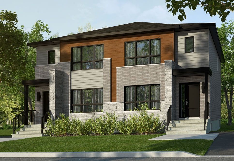 Rendu 3D d'un projet de Développements immobiliers près de Joliette (Lanaudière) de TRÉMÄ