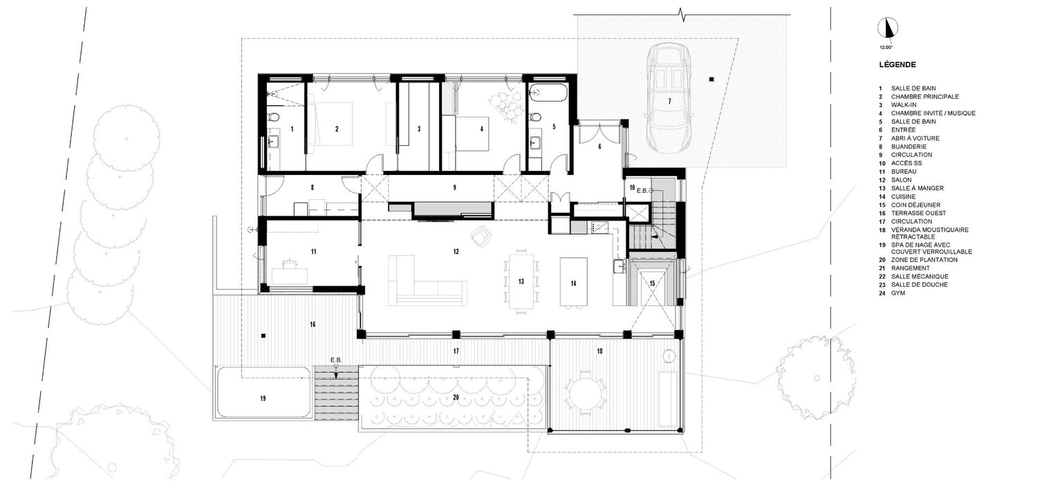  de un proyecto de tipo Viviendas unifamiliares cerca de Montreal (Gran Montreal) por Studio MMA Architects