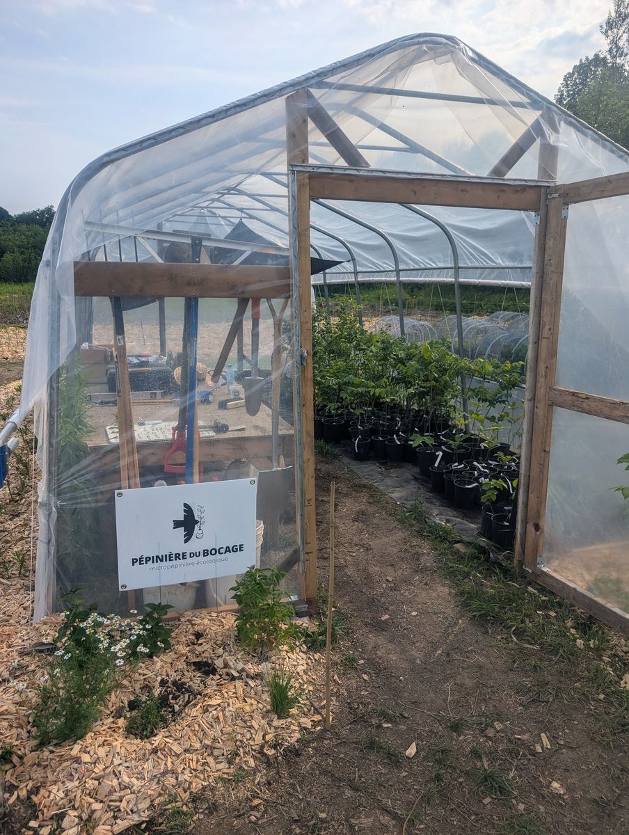 Greenhouse from a Exterior Plants & Horticulture project near Granby - Bromont - Cowansville by Pépinière du bocage