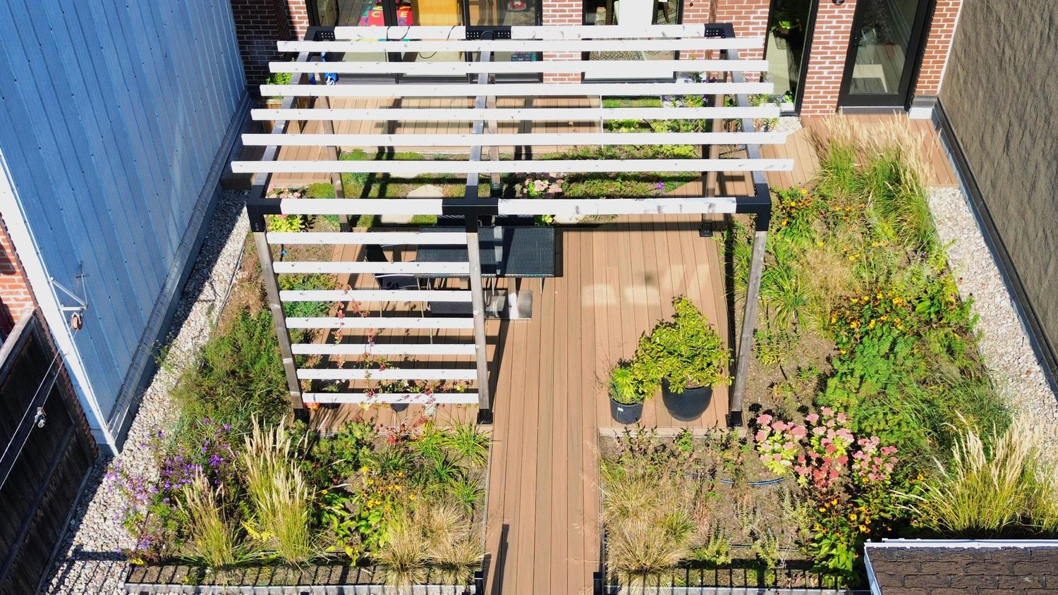 Jardin potager d'un projet de Toitures végétalisées près de Montréal/Laval/Longueuil (Grand Montréal) de La Ligne Verte : Toit vert inc.