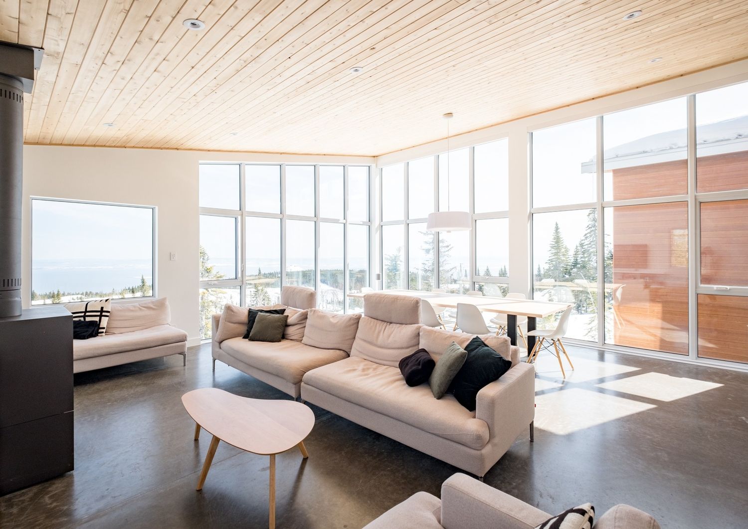  from a Single family homes project near Quebec City - Levis by Boon Architecture