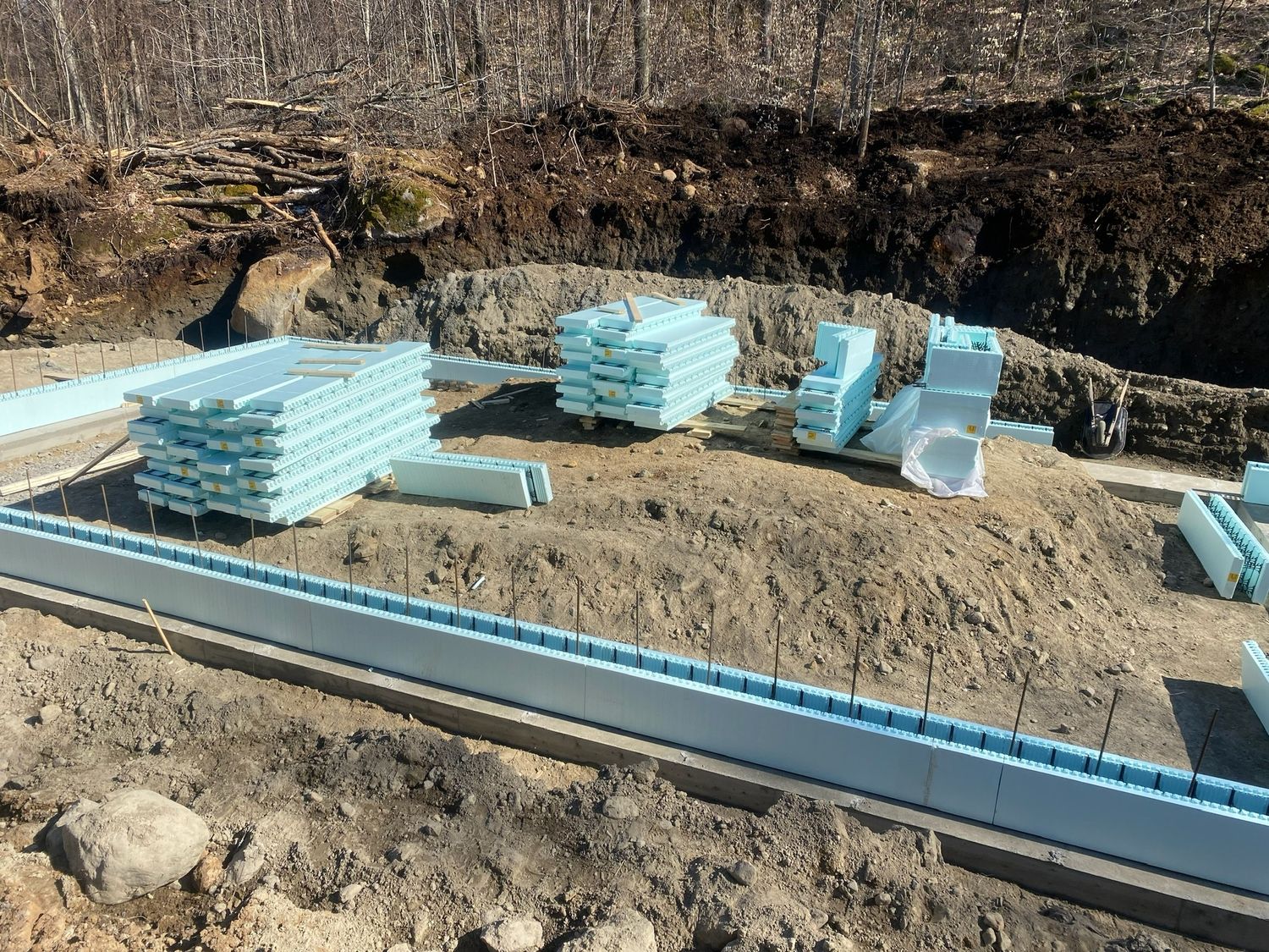 Foundations & Crawlspaces from a ICF Construction project near Saint-Jerome (Laurentides) by psb