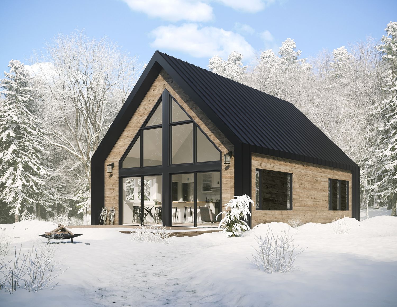 3D Rendering from a Real Estate Developments project near Saint-Jerome (Laurentides) by Belvedair