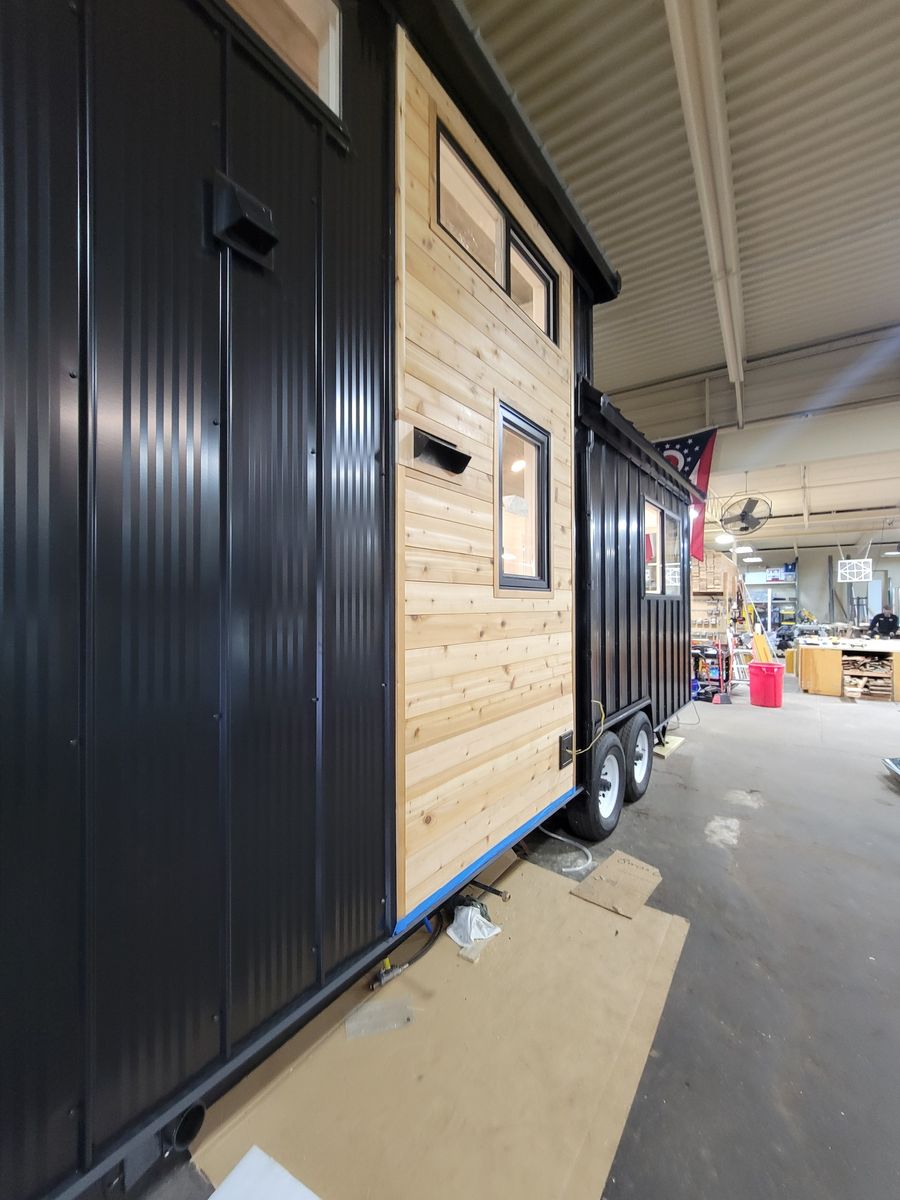 Exterior Finishes from a Tiny Houses project near Columbus by Rulaco Remodeling and Tiny Homes