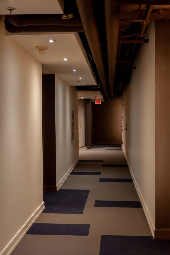 Hall from a Interior Design and Layout project near Montreal (Greater Montreal) by Zaraté Lavigne Architectes