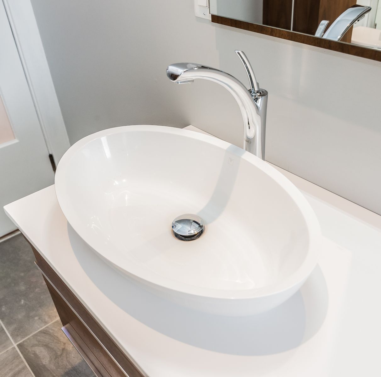 Baño completo de un proyecto de tipo Baños cerca de Montreal (Gran Montreal) por Les Constructions Max Larocque inc.