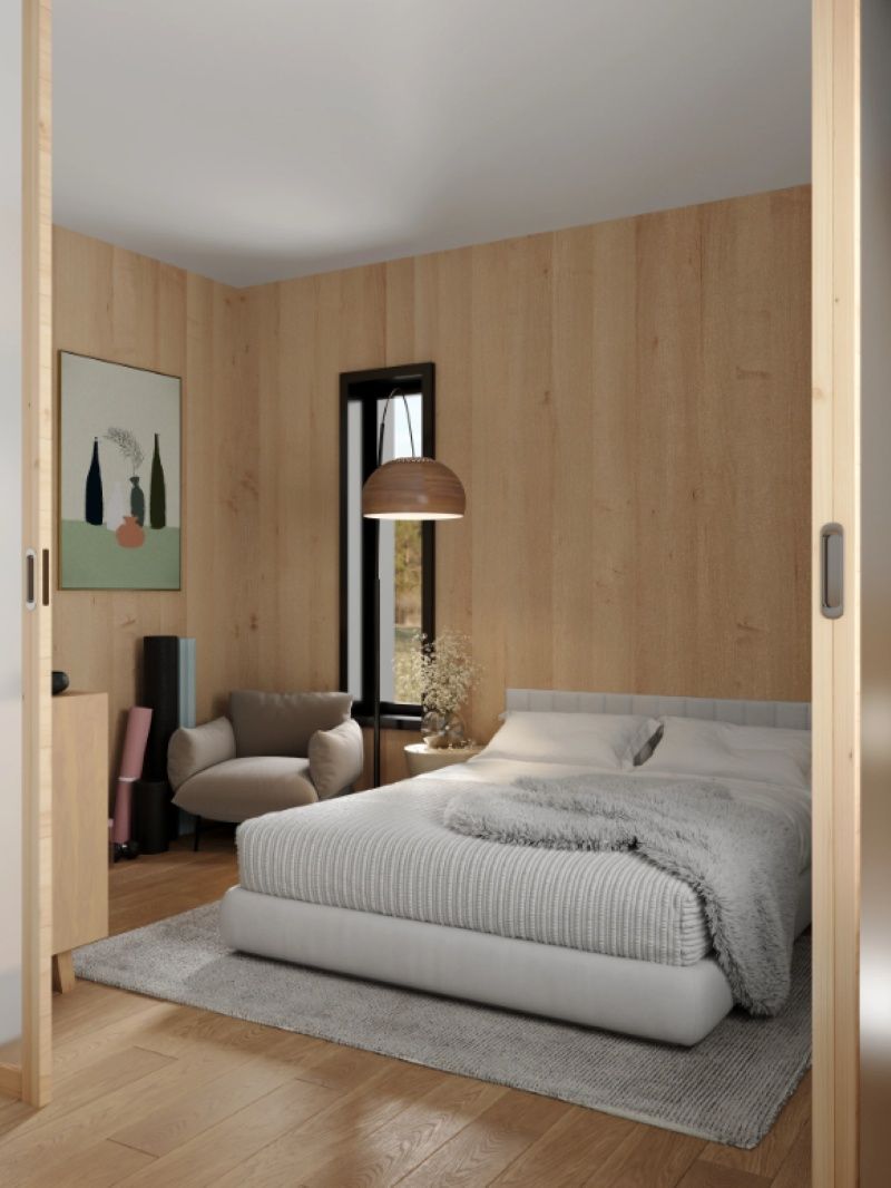 Rendu 3D d'un projet de Unités d'habitation accessoires (UHA) près de Los Angeles - Long Beach - Anaheim de CABN