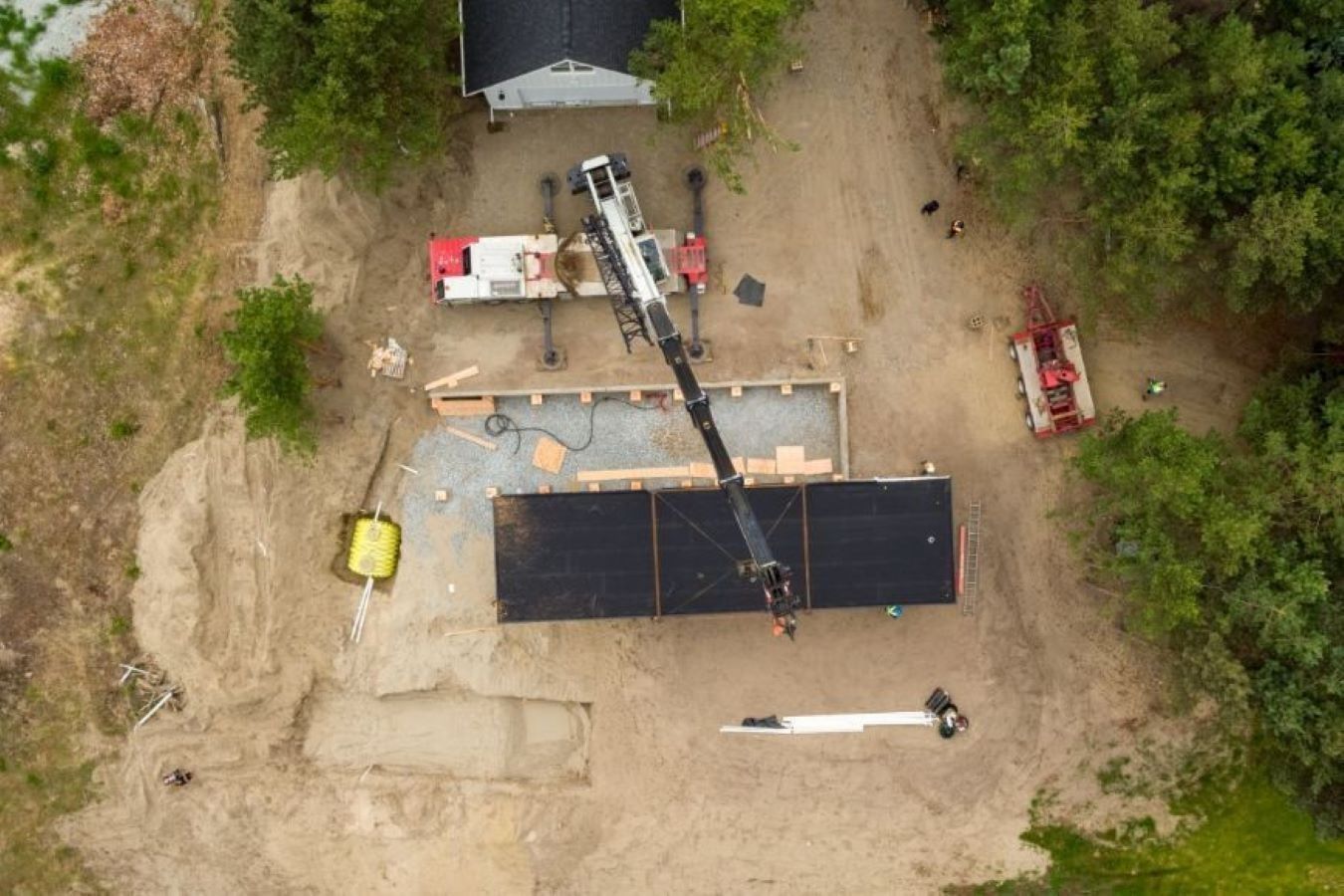 Foundations & Crawlspaces from a Prefab and Modular Houses project near Kelowna - Okanagan by Chaparral Industries Inc