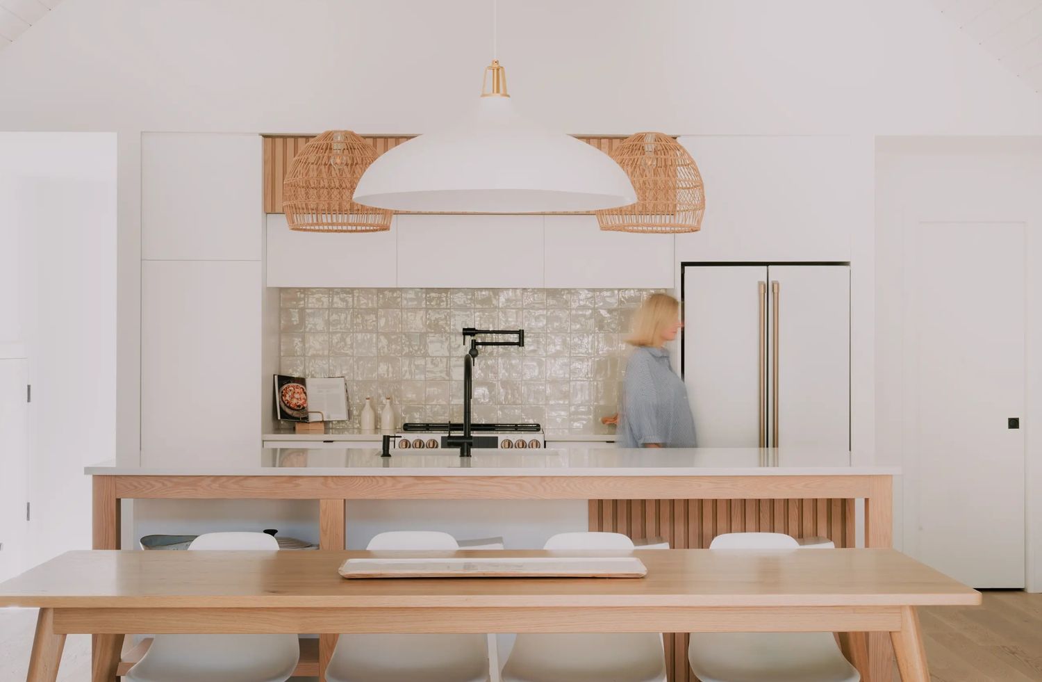 Kitchen from a Single family homes project near Saint-Jerome (Laurentides) by Sarrazin Construction
