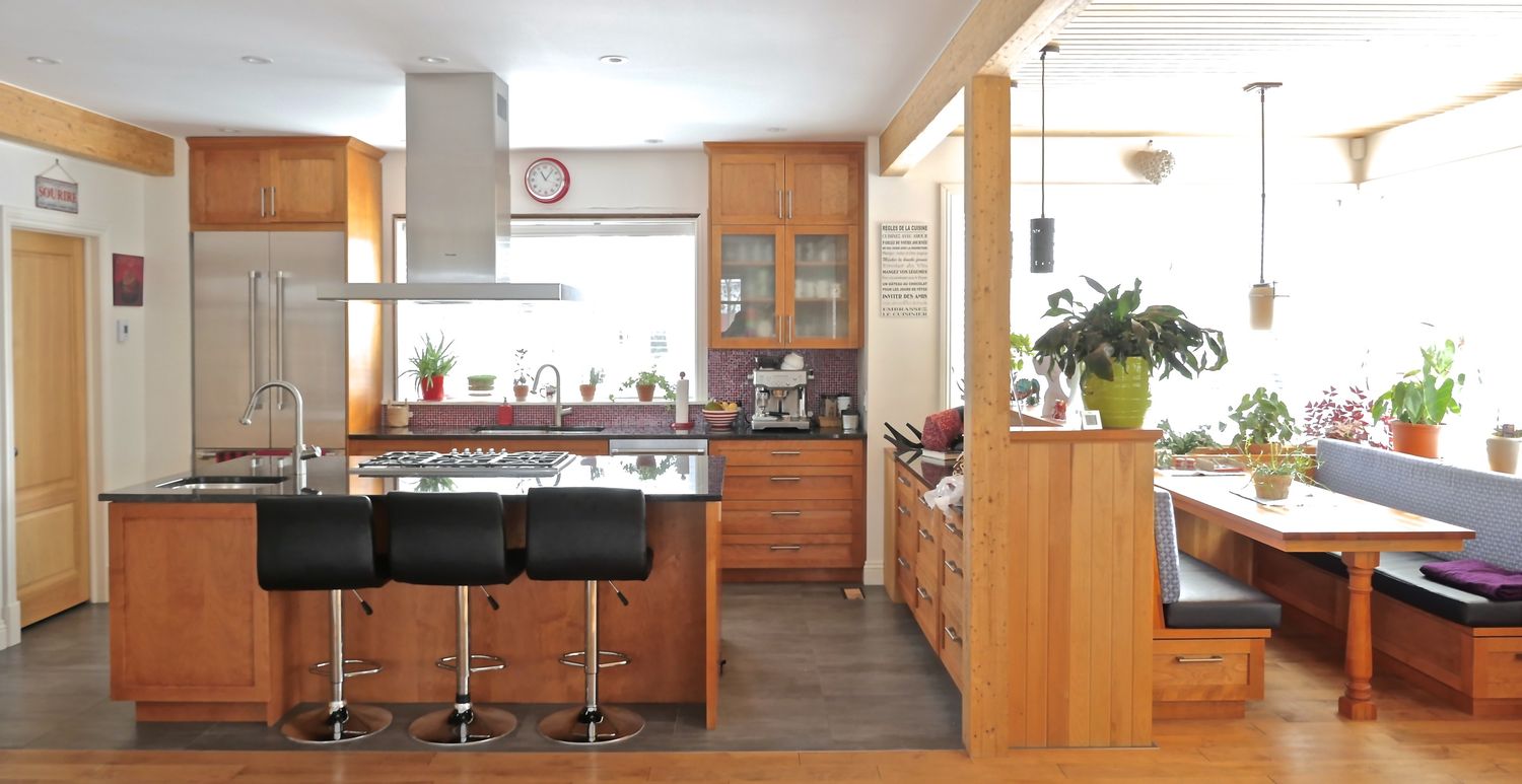 Kitchen from a Interior Design and Layout project near Montreal (Greater Montreal) by À l' Aube - Design Studio & Kitchen Specialist