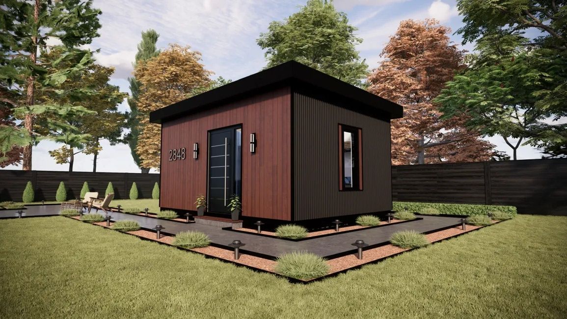 3D Rendering from a Accessory Dwelling Units (ADUs) project near Toronto (Greater Toronto) by Inno Home Solutions