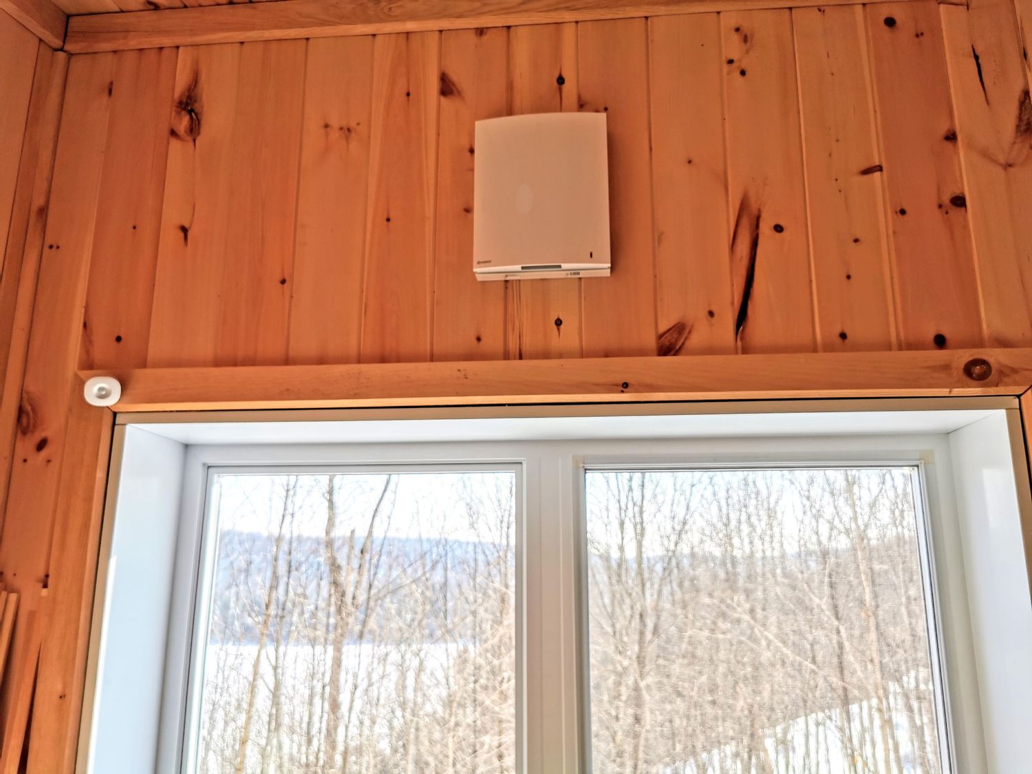Building mechanicals from a HRV and ventilation systems project near Saint-Jerome (Laurentides) by ProDuctAir