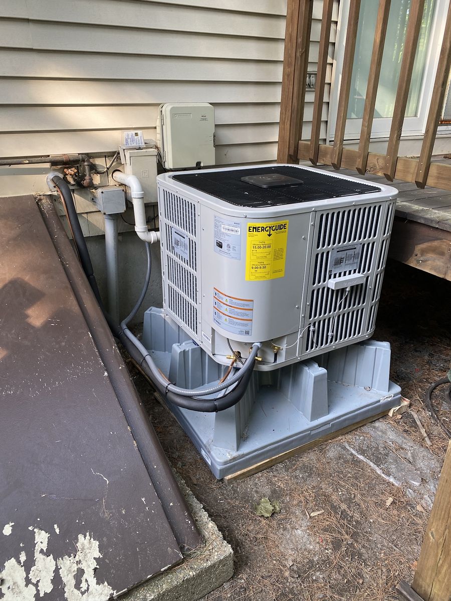 Building mechanicals from a Mechanical Systems project near Boston by Accurate Hvac LLC