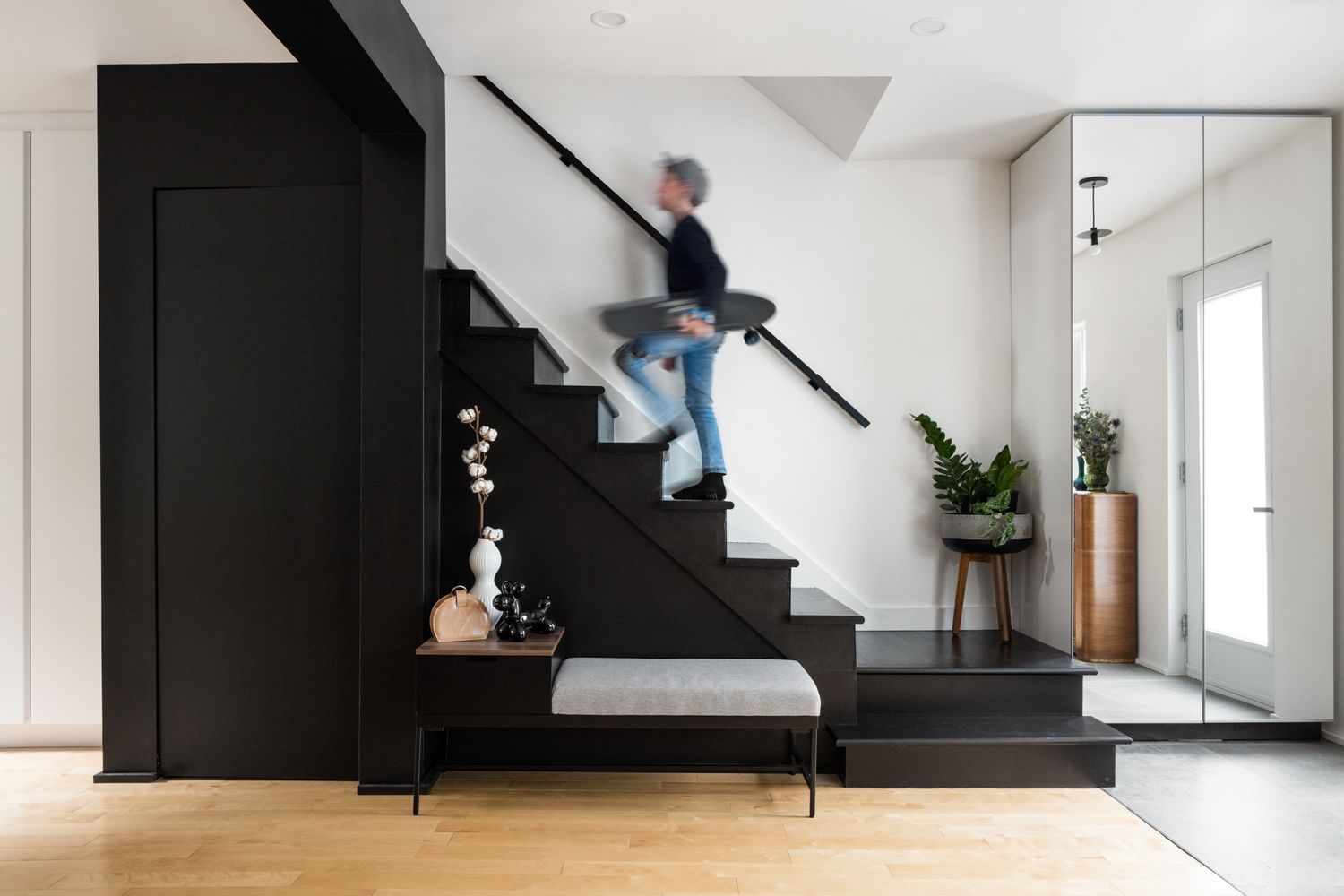 Hall d’entrée d'un projet de Maisons unifamiliales près de Montréal/Laval/Longueuil (Grand Montréal) de ESPÉ