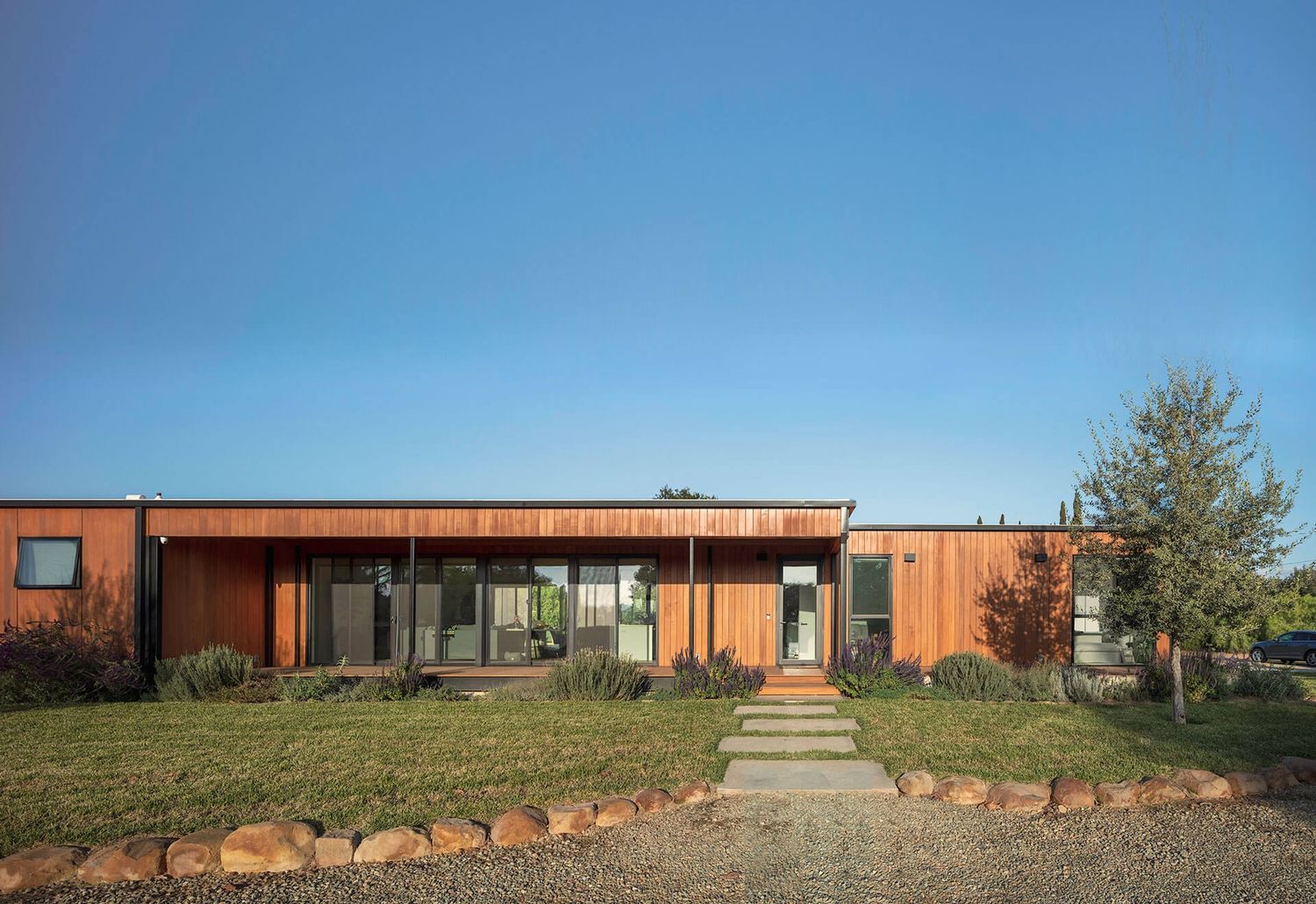 House Exterior from a Prefab and Modular Houses project near Los Angeles - Long Beach - Anaheim by Connect Homes